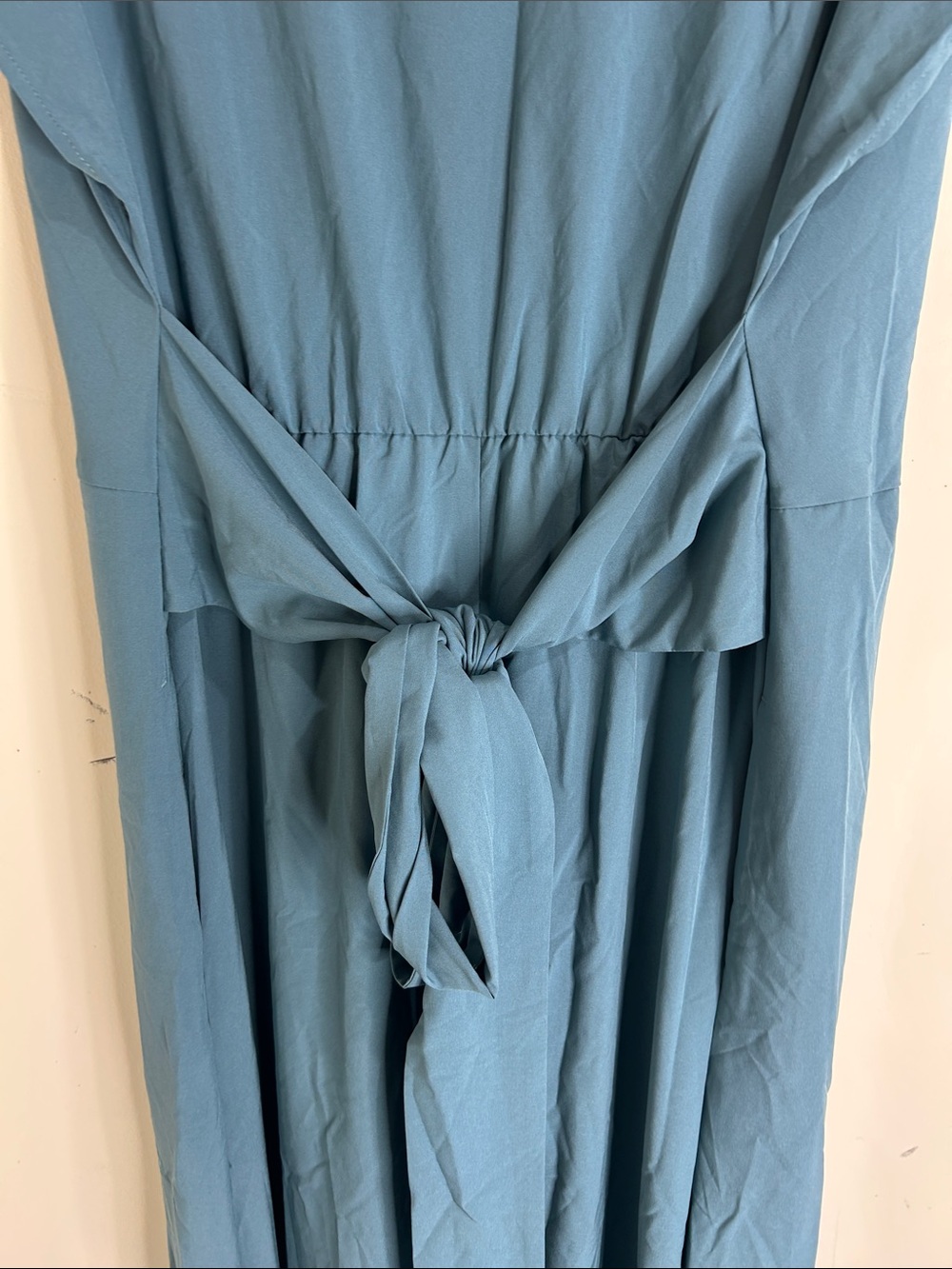 NWT HALARA Breezeful Midi Casual Dress Stone Blue Size XL - Picture 13 of 15
